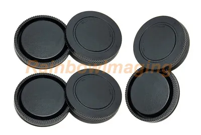 3 Pcs Lens Rear Cover Protective Cap Camera Body Sensor Caps For Sony E Mount  • $7.13