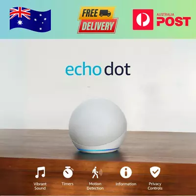 Amazon Echo Dot (5th Gen 2022 Release) Smart Speaker With Alexa - FREE SHIPPING • $122.95
