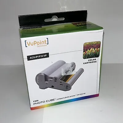 VuPoint ACS-IP-P10-VP Color Ink Cartridge For Photo Cube Printer Dec 2011 • $9.98