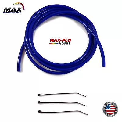 $12.95 • Buy 6’ X 1/8” (3.2mm) ID X 1/4” OD YAMAHA BLUE FUEL LINE GAS SMALL CARB VENT HOSE 
