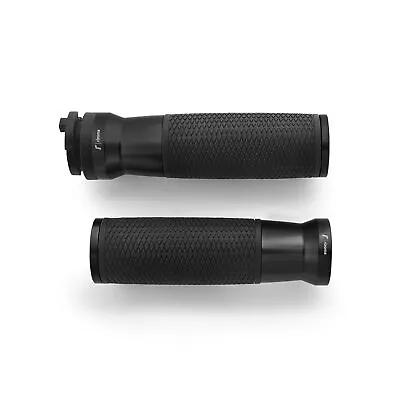 Rizoma Urlo Ride By Wire Black Aluminium Handlebar Grips 22mm Ducati  • $69.46