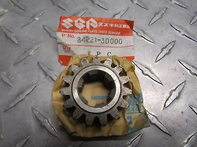 1971-1980 Suzuki TS250 TM250 TS TM 250 OEM 2nd Drive Gear NT:15 24221-30000 • $15.98