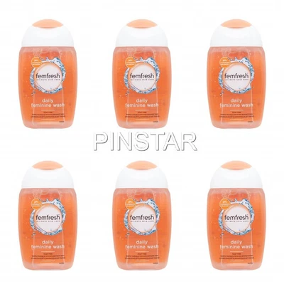 £11.49 • Buy 6 X Femfresh Daily Intimate Hygiene Wash Soap Free Lightly Fragranced 150ml