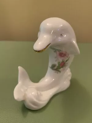 Aynsley Wild Tudor Design Fine Bone China Dolphin Animal Figurine  • £6.99