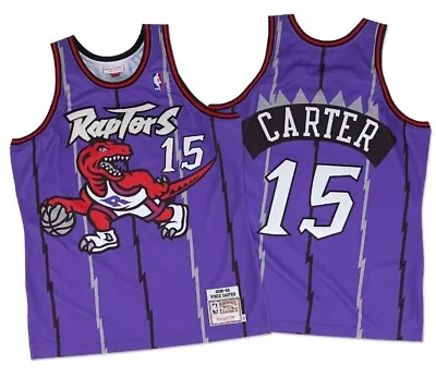 Vince Carter Toronto Raptors 1998 Throwback Men´s Basketball NBA Jersey • $31.69