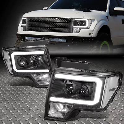 [led Drl] For 09-14 Ford F150 F-150 Black Clear Projector Headlight Head Lamps • $177.88