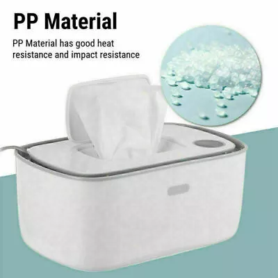 2PCS Portable Baby Wipes Warmer Wipe Heater Wet Dispenser Holder Travel Case AU • $120.19