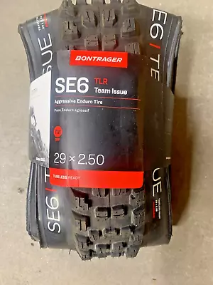 Bontrager SE6 29x2.5  Team Issue TLR MTB Tire - NEW • $39.99