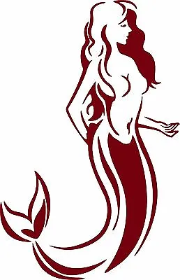 Mermaid Tribal Fantasy Ocean Girl Fish Car Truck Window Vinyl Decal Sticker • $20.98