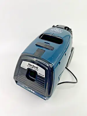 $85 • Buy Royal Dirt Devil Can-Vac Canister Vacuum Model 3037 Blue Motor Base Only