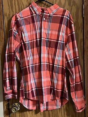 Old Navy Plaid Flannel Shirt Men’s • $0.50