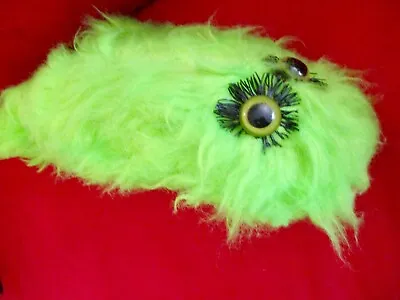 20 Inch Green Monster Hand Puppet Handmade • $15