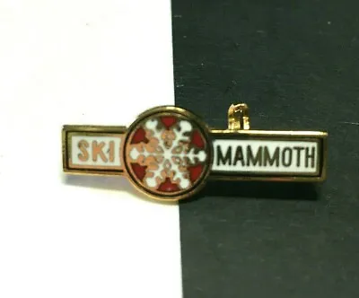 Vintage SKI PIN Ski Mammoth Mountain California Hat Pin Lapel Collectible VV176 • $19.99