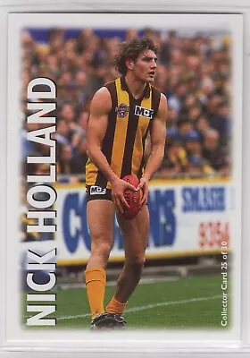 AFL Optus Vision 1996 Nick Holland Hawthorn • $9.99