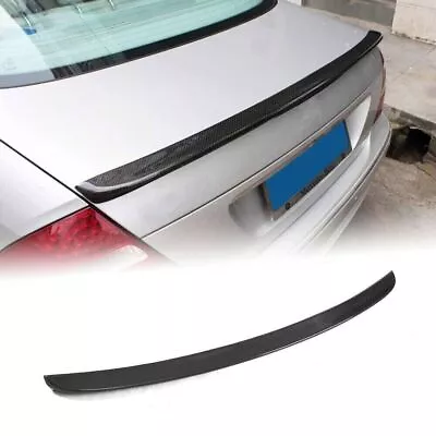 Carbon Fiber Rear Trunk Spoiler Wing For Mercedes Benz W211 E55 E63 AMG 2003-09 • $432.82