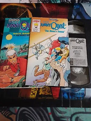 Cartoon Network: Classic Johnny Quest Race Bannon In An Army Of One (VHS 1996) • $10