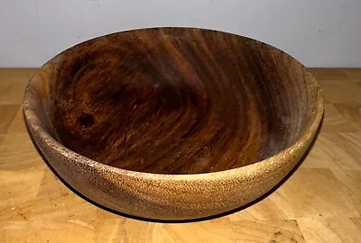 Handmade Turned Olive Wood Bowl • £23