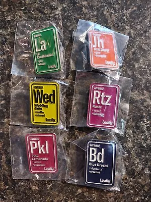Leafly Enamel Pin Set Of 6 - Periodic Table • $25