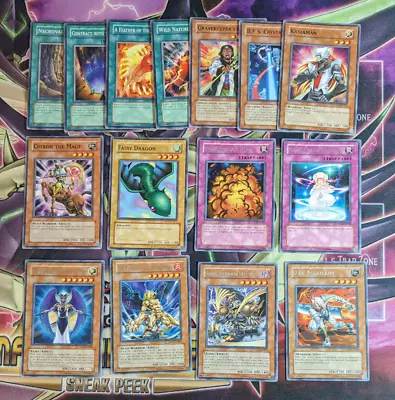 Yugioh Champion Pack: Game Three CP03 Complete Common/Rare Set Necrovalley NM! • £13.50