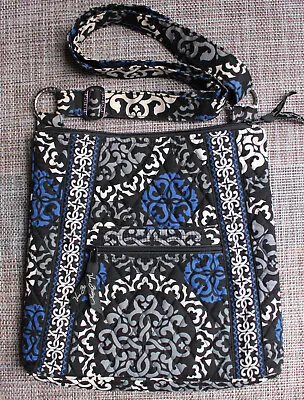 Vera Bradley Canterberry Cobalt Hipster Crossbody Shoulder Bag • $15