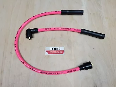 Ton's Pink 10mm Spark Plug Wires Harley Touring 1986 - 2003 Sportster XL 86-03 • $25.99