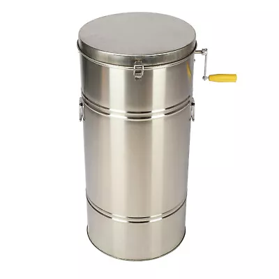 Manual Honey Extractor 2 Frame Stainless Steel Honeycomb Spinner Crank Machine • $174.88