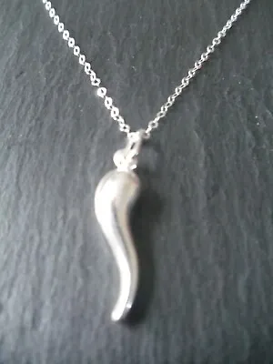 £22 • Buy Horn Of Plenty Pendant 925 Sterling Silver Chain Necklace Luck Fertility Gift