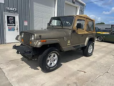 1989 Jeep Wrangler Sahara 4x4 4.2 Liter • $4950