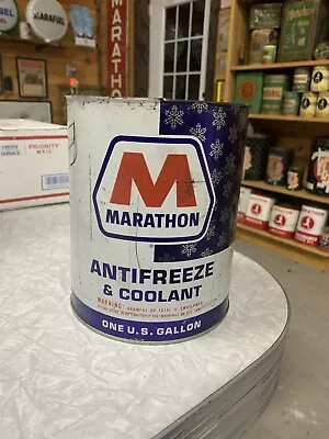 Marathon One Gallon Antifreeze Can. Hard To Find • $40