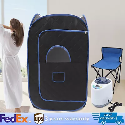 Foldable Sauna Tent Full Body Personal Steam Sauna Spa Detox Sauna Heating Box • $112.10