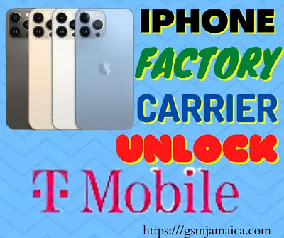 USA Tmobile IPhone 13 Series Factory Unlock Premium Service • $390