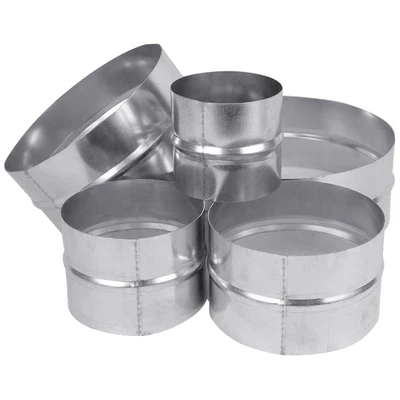 £6.04 • Buy Aluminium Hydroponics Ducting Connector Metal Adaptor Coupler Joiner Tube
