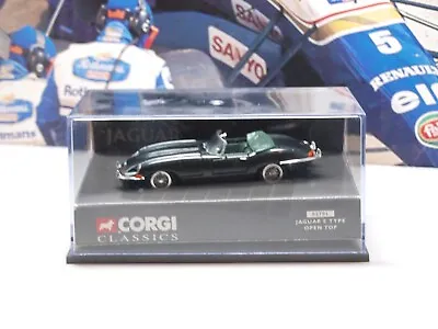 Corgi Models - Jaguar E Type Cabriolet - Green  - 1:43 Scale Model Car 02701 • £14.99