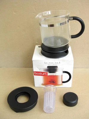 £6.95 • Buy Spare Parts Jug, Lid, Filter For Bodum Glass Teapot Press Infuser Le Pot Bistro.