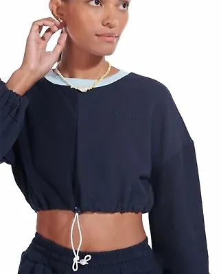 $95 • Buy NWT Staud Crop Bungee Sweatshirt Sz Medium, Retail $165