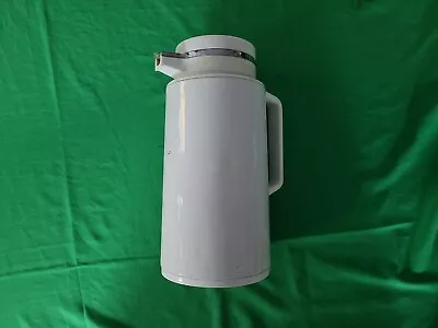 CORNING Thermique Glass Lined Carafe Thermos Coffee Tea Pitcher Hot/Cold 1 Quart • $14.99