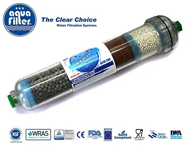 £21.45 • Buy Aquafilter AIFIR-200 Mineralization In-line Negative Ioniser Water Cartridge RO