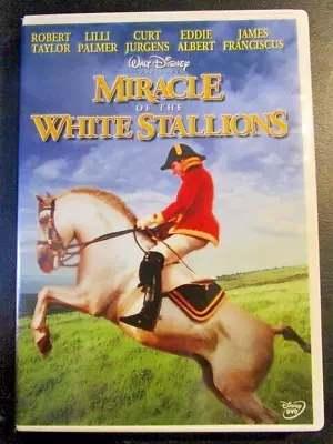 Miracle Of The White Stallions (DVD 1963) Robert Taylor Disney R1 OOP • $14.62