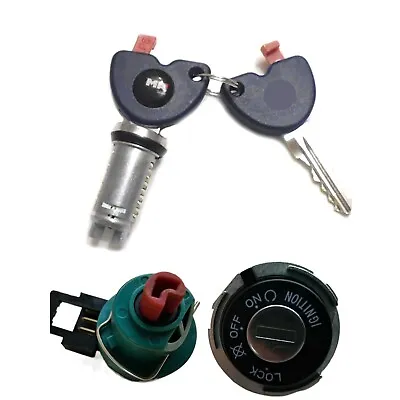 Ignition Keys Lockset And Barrel For Piaggio Vespa With Chip Holder Keys • $58.79