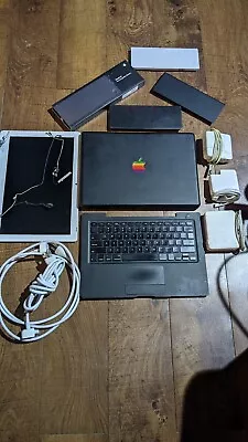 A1181 Black MacBook 13.3  Laptop 6GB 2.4 Core 2 Duo El Capitan 2009 Swap 128GB • $199.99