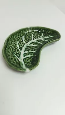 £9.99 • Buy Vintage Portuguese Pottery Cabbageware Trinket/Serving Dish