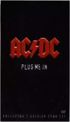 AC/DC – Plug Me In  DVD Collectors Edition • $69.99