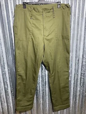 British Military Olive Green Lightweight Combat Trousers 90/108/124 • £8