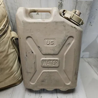 Scepter Military Water Can 20L/5 Gallon  Desert Tan Jerry Can With Case  US  • $59