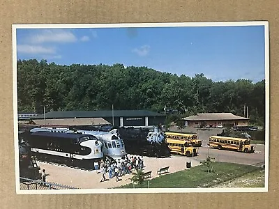Postcard Trains Railroad National Museum Of Transport St. Louis MO Missouri • $5.99