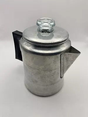 VINTAGE Comet Aluminum Coffee Pot Percolator Camp Hunt Coffee Pot • $19.99