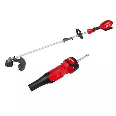 Milwaukee QUIK-LOK String Trimmer 18V Brushless Cordless W/ Blower Attachment • $401.70