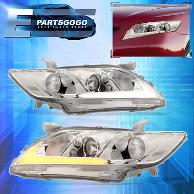For 07 08 09 Toyota Camry Replacement Clear LED DRL Sequential Headlights Lamps • $203.99