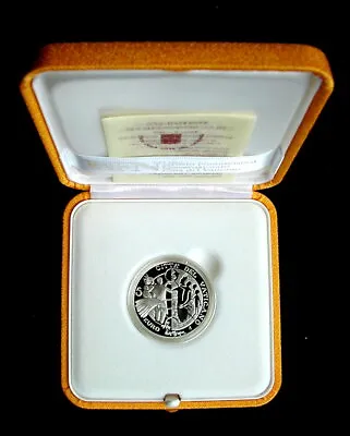 2009 Vatican Italy RARE Silver Coin PROOF 5 Euro World Peace Day Benedetto XVI • $64.99