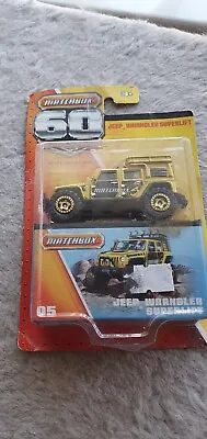  Collectable Matchbox Wrangler Jeep In Original Packaging  • $2.53
